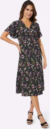 Sieh an! Etuikleid Druckkleid