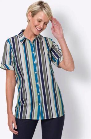 Sieh an! Klassische Bluse Hemdbluse
