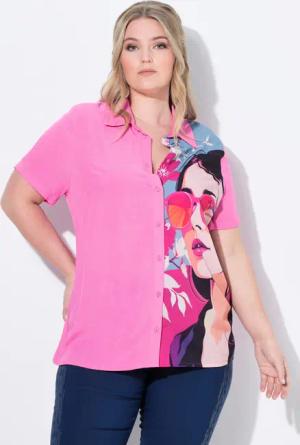 MIAMODA Hemdbluse Bluse A-Linie