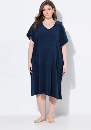 Ulla Popken Poncho Bellieva Frottee-Poncho oversized