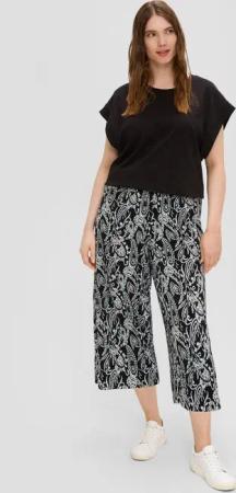 s.Oliver 3/4-Hose Culotte mit Wide Leg