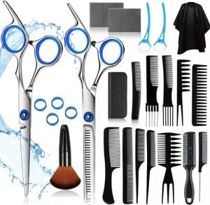 ZEUOPQ Haarschere Haarschere Friseurschere Profi Haarschneideschere