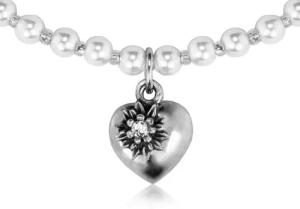 LUISIA® Perlenkette Kinder "Luna" mit Herz,