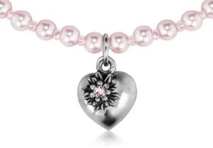 LUISIA® Perlenkette Kinder "Luna" mit Herz,
