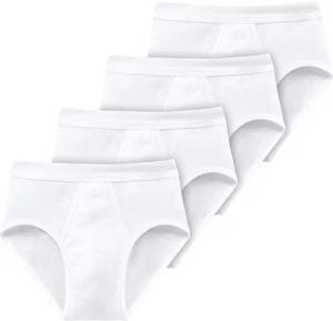 Schiesser Slip Essentials (4-St) mit Eingriff,