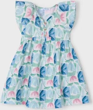 Mayoral Sommerkleid Mädchenkleid mit Blumenmuster –