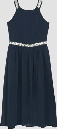 s.Oliver Maxikleid Midikleid aus Chiffon mit
