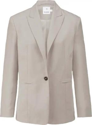 Hessnatur Longblazer aus Bio-Baumwolle mit Leinen