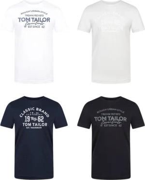 TOM TAILOR T-Shirt Herren Printshirt Regular