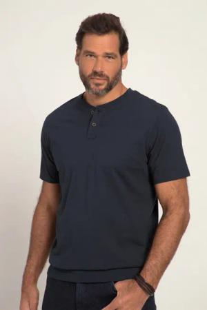 JP1880 T-Shirt JP1880 Henley Bauchfit Halbarm
