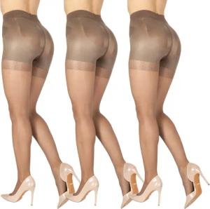 BANANALU Feinstrumpfhose Bauch Bein Po Strumpfhose