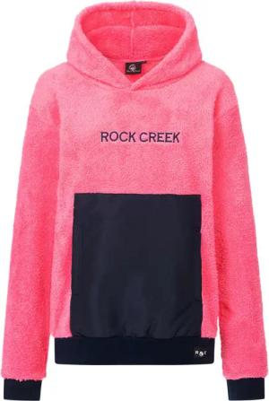 Rock Creek Sweatshirt Damen Teddyfell Kapuzenpullover