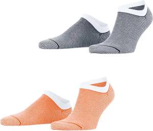 Esprit Sneakersocken Allover Stripe 2-Pack (2-Paar)