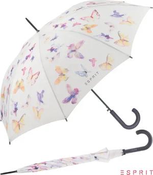Esprit Stockregenschirm Damen-Regenschirm Long - Butterfly