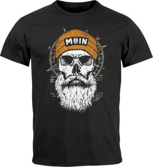 Neverless Print-Shirt Herren T-Shirt Printshirt Moin