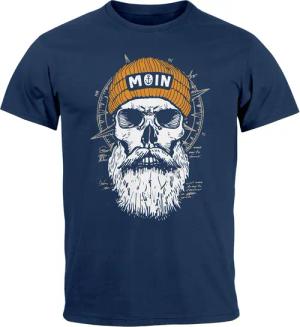Neverless Print-Shirt Herren T-Shirt Printshirt Moin