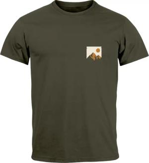 Neverless Print-Shirt Herren T-Shirt Outdoor Adventure