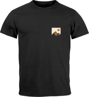 Neverless Print-Shirt Herren T-Shirt Outdoor Adventure