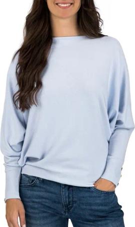 DENIMFY Strickpullover Damen Rundhals Pullover DFGreta