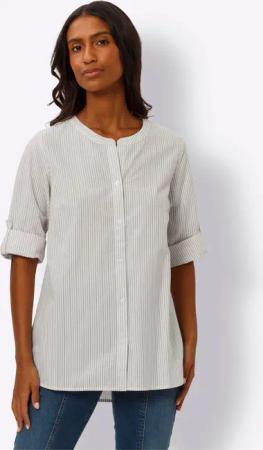 heine Klassische Bluse Gestreifte Bluse