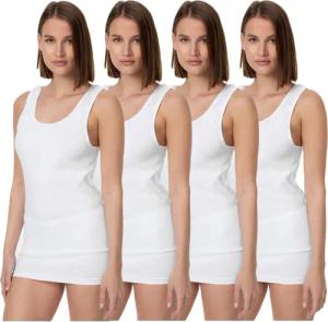 TEXEMP Unterhemd 4er Pack Damen Unterhemd