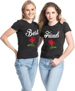 Couples Shop T-Shirt Best Friends BFF