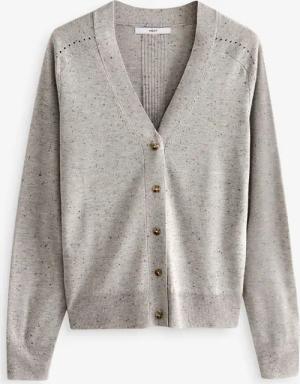 Next Strickjacke Strickjacke mit Knöpfen (1-tlg)