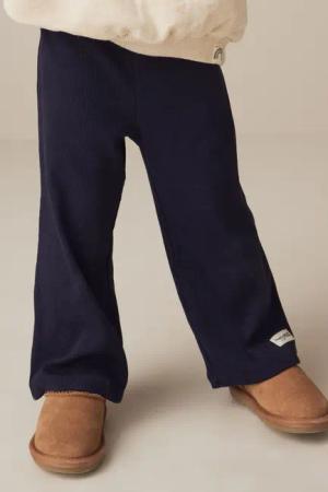 Next Jerseyhose Gerippte Hose mit weitem