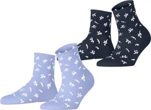 Esprit Kurzsocken Twig 2-Pack (2-Paar)