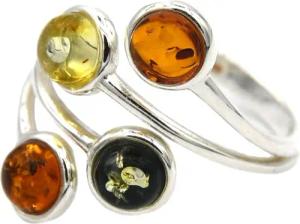 MyBer® Fingerring Bernstein Ring Sterling Silber