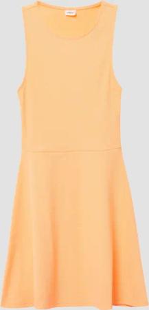 s.Oliver Minikleid Ausgestelltes Kleid aus Rippware