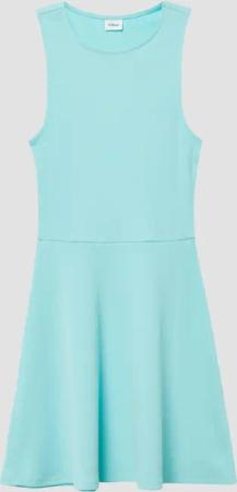 s.Oliver Minikleid Ausgestelltes Kleid aus Rippware