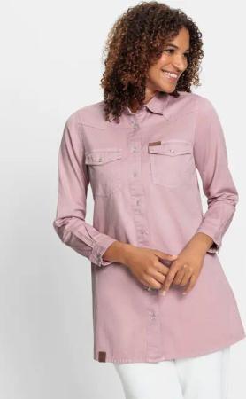 Witt Klassische Bluse Jeansbluse