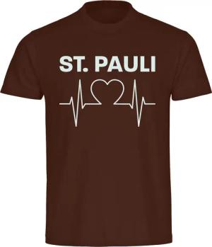 multifanshop T-Shirt Herren St. Pauli -