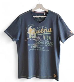 CAMP DAVID T-Shirt mit Vintage Print