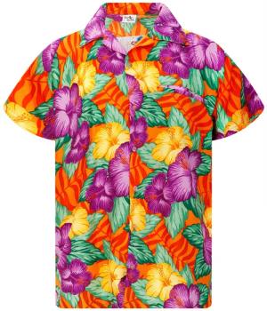 King Kameha Hawaiihemd Wild Flowers Funky