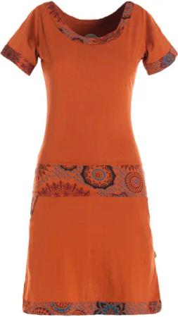 Vishes Jerseykleid Damen Sommerkleid Kurzarm Jersey-Kleid