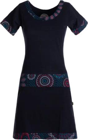 Vishes Jerseykleid Damen Sommerkleid Kurzarm Jersey-Kleid