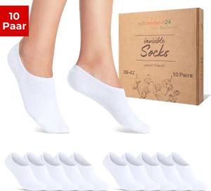 sockenkauf24 Füßlinge 10 Paar Premium Füßlinge