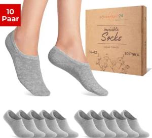 sockenkauf24 Füßlinge 10 Paar Premium Füßlinge