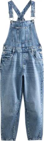 Next Jumpsuit Denim-Latzhose aus 100 % Baumwolle