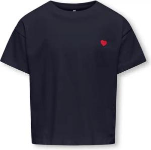 KIDS ONLY T-Shirt KOGMAIKEN LIFE CROPHEART