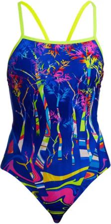 Funkita Badeanzug Dammed Schwimmanzug chlorbeständig und