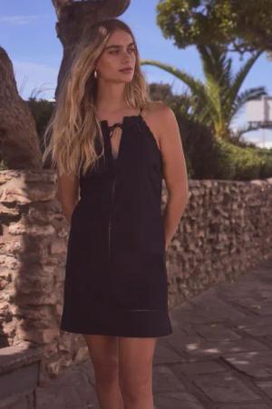 Next Sommerkleid Sommerliches Midikleid mit Stickerei
