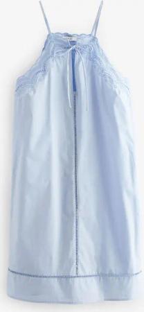 Next Sommerkleid Sommerliches Midikleid mit Stickerei