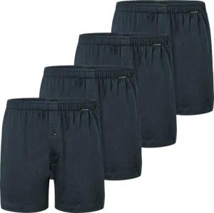 Schiesser Boxershorts 4er Pack Singel-Jersey (Spar-Set,