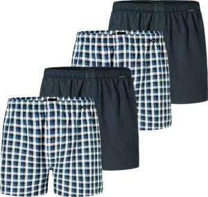 Schiesser Boxershorts 4er Pack Web (Spar-Set,