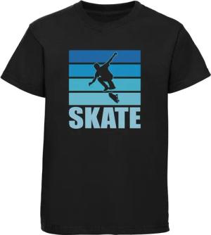 MyDesign24 T-Shirt Kinder Print Shirt Skateboarder