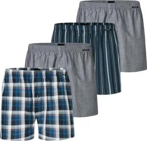 Schiesser Boxershorts 4er Pack Web (Spar-Set,
