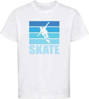 MyDesign24 T-Shirt Kinder Print Shirt Skateboarder